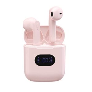 bluetooth headphones wireless earbuds with wireless charging case dual digital display