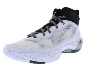nike men's air jordan xxxvii basketball shoe (white/citrus/black, us_footwear_size_system, adult, men, numeric, medium, numeric_9)