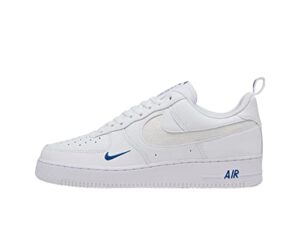 nike air force 1 '07 lv8 reflective swoosh (us_footwear_size_system, adult, men, numeric, medium, numeric_10) white