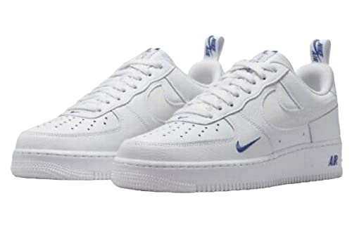 Nike Air Force 1 '07 LV8 Reflective Swoosh (us_Footwear_Size_System, Adult, Men, Numeric, Medium, Numeric_10) White