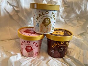 halo top light cake mix cups 3 flavors