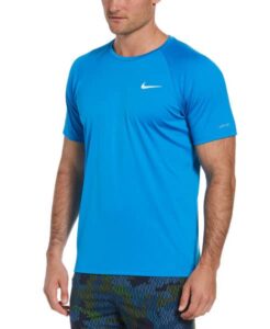 nike womens standard short sleeve hydrogu, photo blue, x-large