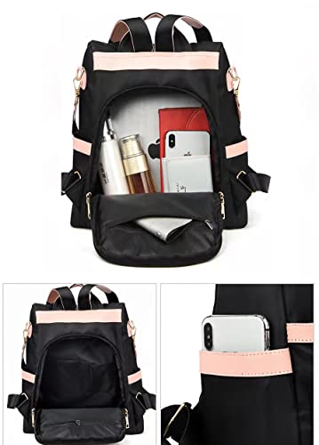 go-done Small Nylon Women Backpack Purse Anti-theft Fashion Travel Shoulder Bag,Ladies Single Shoulder Bag,Mini Backpack