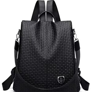 go-done Small vegan leather Women Backpack Purse leather Anti-theft Fashion Travel Shoulder Bag,Ladies Single Shoulder Bag,Mini Backpack