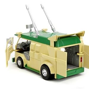 Jada Turtles Party Wagon 1:24 Die-Cast Car Play or Gift and for a Collection for Both Kids and Adults