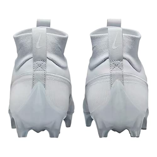 Nike Vapor Edge Pro 360 2 Men's Football Cleats White/Metallic Silver DA5456-100 10.5