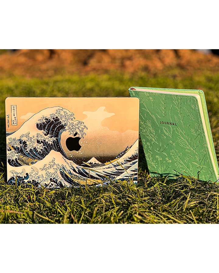 Nekoty Textured Laptop Skins compatible with MacBooks Pro 16" 14" 13" Air 13" 2019-2022 - Great Waves