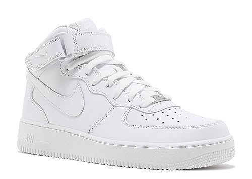 Nike Womens Air Force 1 07 MID, M, Size 7.5 White