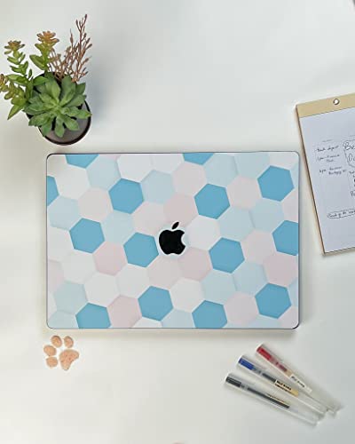 Nekoty Textured Laptop Skins for MacBooks Pro 16" 14" 13" Air 13" 2019-2022 - Honeycomb