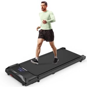 under desk treadmill walking pad 2 in 1 for walking running jogging desk treadmill for home office exercise