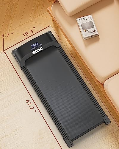 Under Desk Treadmill Walking Pad 2 in 1 for Walking Running Jogging Desk Treadmill for Home Office Exercise