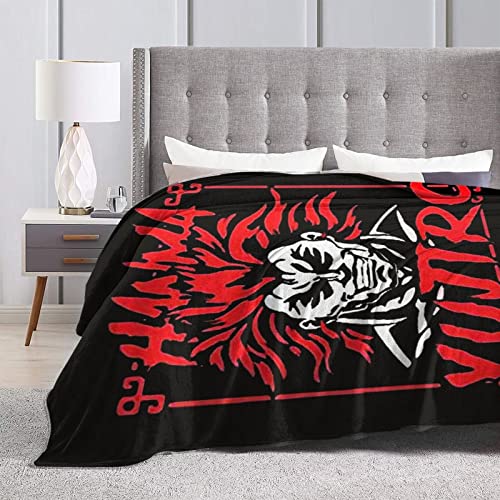 Anime Baki The Grappler Blanket Tapestry Sofa Office Bedroom Throw Blankets Super Soft Cozy Microfiber Blanket Bedding 40"X30"