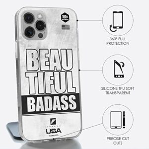 Phone Case Beautiful Badass USA Patriot Design Silicone Transparent - Compatible iPhone and Samsung (Samsung Galaxy A04)