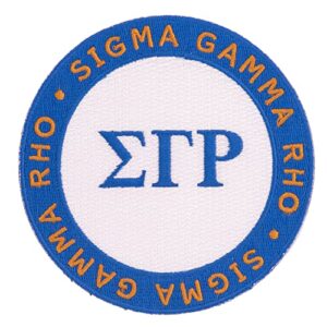 desert cactus sigma gamma rho sorority patch embroidered appliqué patch sew or iron on blazer jacket bag (design 6)