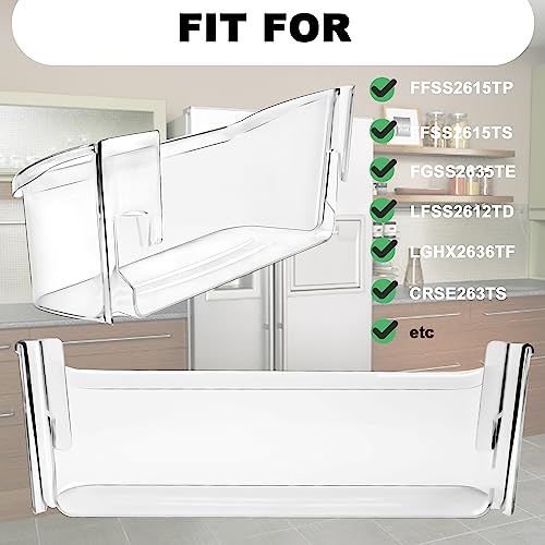 242126602 refrigerator door shelf replacement Fits for frigi.daire Refrigerator Door Shelf AP6278233 PS12364199 FFSS2625TS0 LFSS2612TF0-Fits Side Shelf Bottom