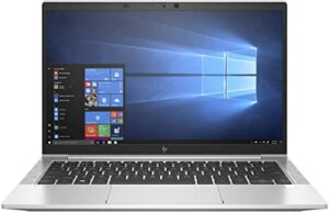 hp elitebook 830 g7 laptop, 13.3" fhd, core i7-10610u 1.8ghz, 32 gb ram, 512gb m.2 ssd, cam, backlit keyboard, windows 10 pro 64 bit (renewed)