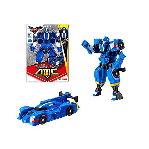 V Mini Speed Car Transforming Robot Figure Toy Korean Animation