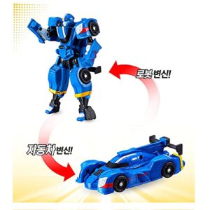 V Mini Speed Car Transforming Robot Figure Toy Korean Animation