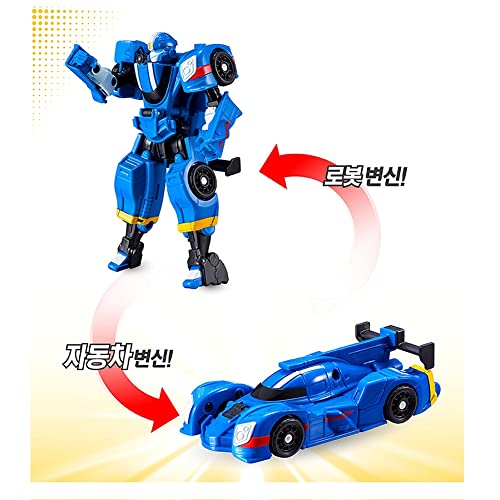 V Mini Speed Car Transforming Robot Figure Toy Korean Animation