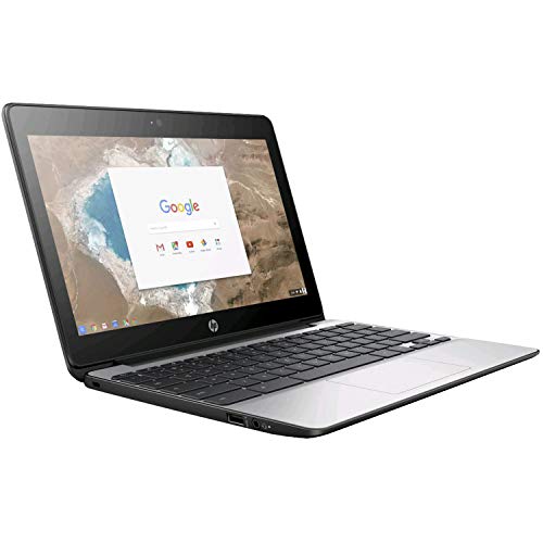 HP 11 G5 Chromebook 11.6'' Laptop Intel Celeron N 1.60GHz 4GB 16GB SSD - 1FX82UT, Black (Renewed)