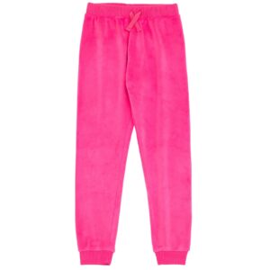 Barbie Little Girls Velour Zip Up Hoodie Pants Outfit Set Pink 7-8