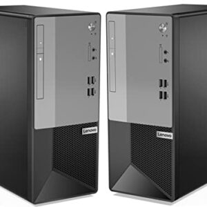 Lenovo V50T Gen 2 Desktop Tower, Intel i9-11900, 64GB RAM, 4TB NVMe SSD, DisplayPort, HDMI, VGA, DVD, Card Reader, AC Wi-Fi, BT,Windows 11 Pro, Black