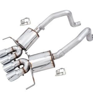AWE Tuning 14-19 Chevy Corvette C7 Z06/ZR1 (w/o AFM) Touring Edition Axle-Back Exhaust w/Chrome Tips - 3015-42133
