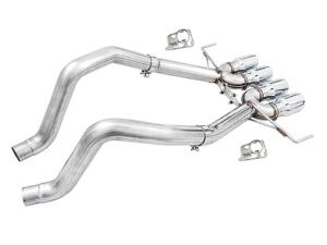 awe tuning 14-19 chevy corvette c7 z06/zr1 (w/o afm) track edition axle-back exhaust w/chrome tips - 3020-42073