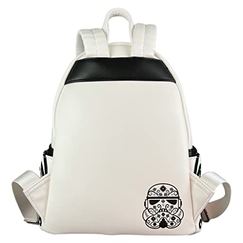 Loungefly Star Wars Stormtrooper Floral Embroidered Cosplay Womens Double Strap Shoulder Bag Purse