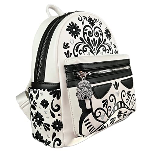 Loungefly Star Wars Stormtrooper Floral Embroidered Cosplay Womens Double Strap Shoulder Bag Purse