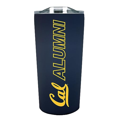 The Fanatic Group University of California, Berkeley Alum 18 oz. Double Walled Stainless Steel Soft Touch Tumbler - Navy