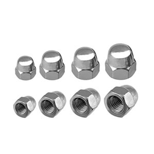 sineky hex cover dome acorn nut 304 stainless steel decorative cap blind nuts m3 m4 m5 m6 m8 m10 m12 m14 m16 (color : 304 stainless steel_m14-1pcs)