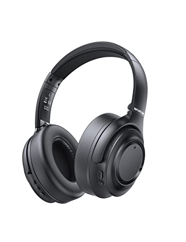 INFURTURE H1 PRO Hybrid Active Noise Cancelling Headphones，Over Ear Bluetooth 5.3 Headphones with Multiple Modes，3 EQ Modes Low Latency, 60H Playtime for Adults, Kids, TV, Travel, Home Office