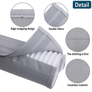 Air Conditioner Hose Cover Wrap - AC Hose Duct Vent Cover Sleeve Insulated Cover for Portable AC for 5" & 5.9" Diameter Exhaust Hoses Tube