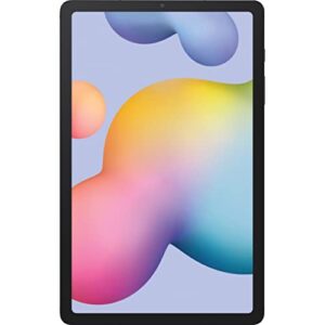 samsung galaxy tab s6 lite 10.4" 64gb android tablet, s pen included, 4gb ram, akg dual speakers, 8mp rear + 5mp front camera, oxford gray