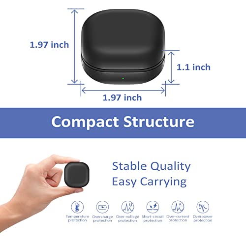 Charging Case Compatible for Samsung Galaxy Buds Pro SM-R190 Only, Wireless Charger Case Replacement Case, Cradle with Bluetooth Pairing, 700 mAh Battery,USB C Cable, LED Indicator