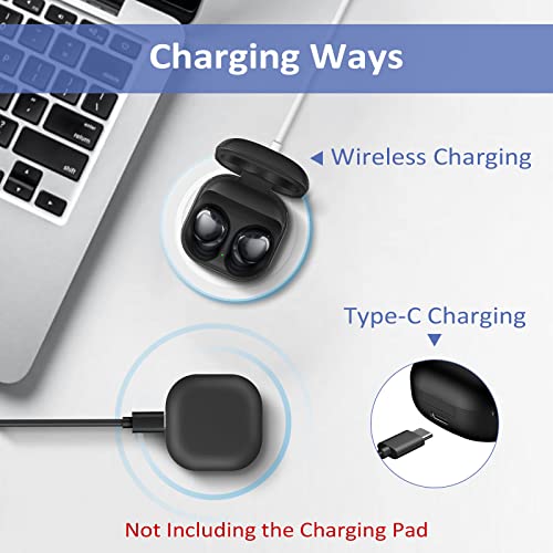 Charging Case Compatible for Samsung Galaxy Buds Pro SM-R190 Only, Wireless Charger Case Replacement Case, Cradle with Bluetooth Pairing, 700 mAh Battery,USB C Cable, LED Indicator