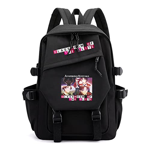 ISaikoy Anime Classroom Of The Elite Backpack Shoulder Bag Bookbag Student School Bag Daypack Satchel D1