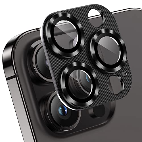 AFARER [2 Pack] Camera Lens Protector for iPhone 14Pro/iPhone 14 Pro Max, Ultra HD Camera Lens Protector, Upgraded Metal Tempered Glass Camera Cover, 9H Hardness Anti-Scratch Camera Protectors， Lens Protector Compatible iPhone 14 Pro/iPhone 14 Pro Max （