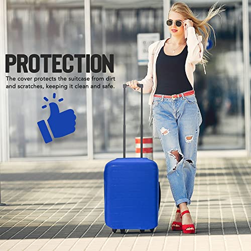 STROMGUARD Travel Luggage Cover I TSA approved Suitcase Protector I Luggage Covers for Suitcase I Suitcase cover Bag I Luggage protector I Durable & Washable I carry on luggage cover protector