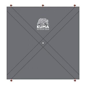 kuma outdoor gear bear den gazebo privacy panel, ultimate portable luxury outdoor privacy panel for kuma bear den gazebo, glamping, sports & outdoor adventures