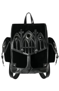 restyle stained glass cathedral backpack gothic studded moon alternative punk