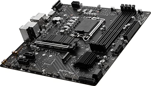 MSI PRO B760M-P DDR4 ProSeries Motherboard (Supports 12th/13th Gen Intel Processors, LGA 1700, DDR4, PCIe 4.0, M.2, Gbps LAN, USB 3.2 Gen2, mATX)