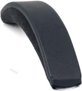 qc35 headband, replacement diy head band cushion pillow repair parts for bose quietcomfort quiet comfort qc 25 35 ii qc25 qc35 ii headphones - black