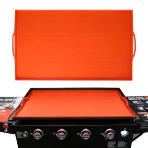 silicone mat cover for blackstone griddle 36 inch, burly grill 36" griddle mat all season cooking surface protective cover heavy duty reusable food grade silicone mats for blackstone grill flat top