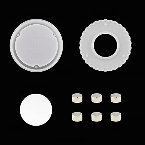 Lerpwige Box Resin Molds, False Eyelashes Display Tray Holder for Case Silicone Epoxy Mould Resin Casting