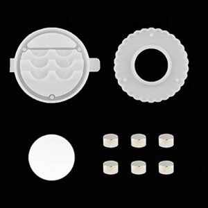 Lerpwige Box Resin Molds, False Eyelashes Display Tray Holder for Case Silicone Epoxy Mould Resin Casting