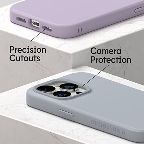RhinoShield Case Compatible with [iPhone 13 Mini] | SolidSuit - Shock Absorbent Slim Design Protective Cover with Premium Matte Finish 3.5M / 11ft Drop Protection - Classic White