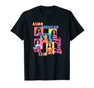 barbie - asian american girl club t-shirt