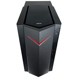 acer Nitro 50 N50 Gaming Desktop Computer - 12th Gen Intel Core i5-12400F 6-Core up to 4.40 GHz CPU, 16GB RAM, 512GB NVMe M.2 SSD, GeForce GTX 1650 4GB GDDR5 Graphics, Intel Wi-Fi 6, Windows 11 Home